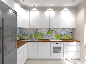 Wybrane wnętrza mieszkania w Warszawie - Kuchnia, styl nowoczesny - zdjęcie od Medyńscy Projektowanie