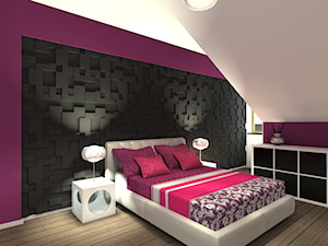 Apartament w Zakopanem - Sypialnia, styl nowoczesny - zdjęcie od Medyńscy Projektowanie