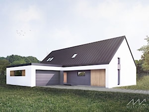 Dom w Węgrzcach Wielkich - Domy, styl nowoczesny - zdjęcie od mleczko architektura
