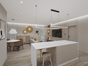 Mieszkanie w Bielsku-Białej - Kuchnia, styl nowoczesny - zdjęcie od AW-STUDIO Pracownia Architektury Wnętrz