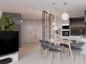 Apartament na słupach - Salon, styl nowoczesny - zdjęcie od Xicorra Living