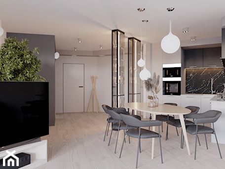 Aranżacje wnętrz - Salon: Apartament na słupach - Salon, styl nowoczesny - Xicorra Living. Przeglądaj, dodawaj i zapisuj najlepsze zdjęcia, pomysły i inspiracje designerskie. W bazie mamy już prawie milion fotografii!