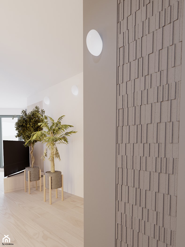 Apartament na słupach - Salon, styl nowoczesny - zdjęcie od Xicorra Living - Homebook