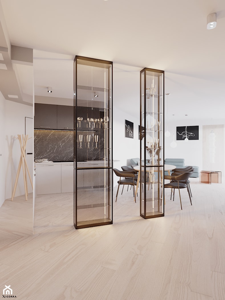 Apartament na słupach - Kuchnia, styl nowoczesny - zdjęcie od Xicorra Living - Homebook