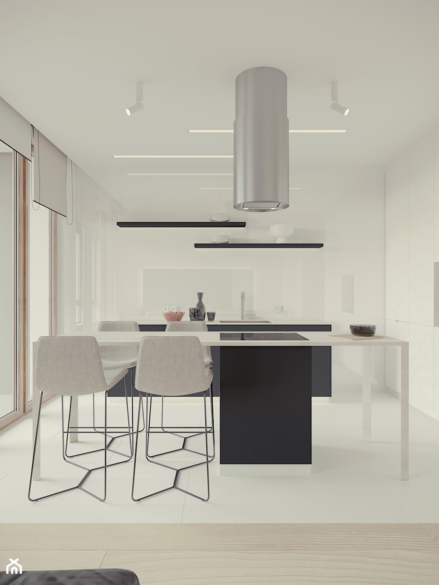 Apartament przy strumyku - Kuchnia, styl nowoczesny - zdjęcie od Xicorra Living