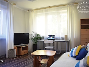 pokój w kawalerce PO home stagingu - zdjęcie od Feels Like Home