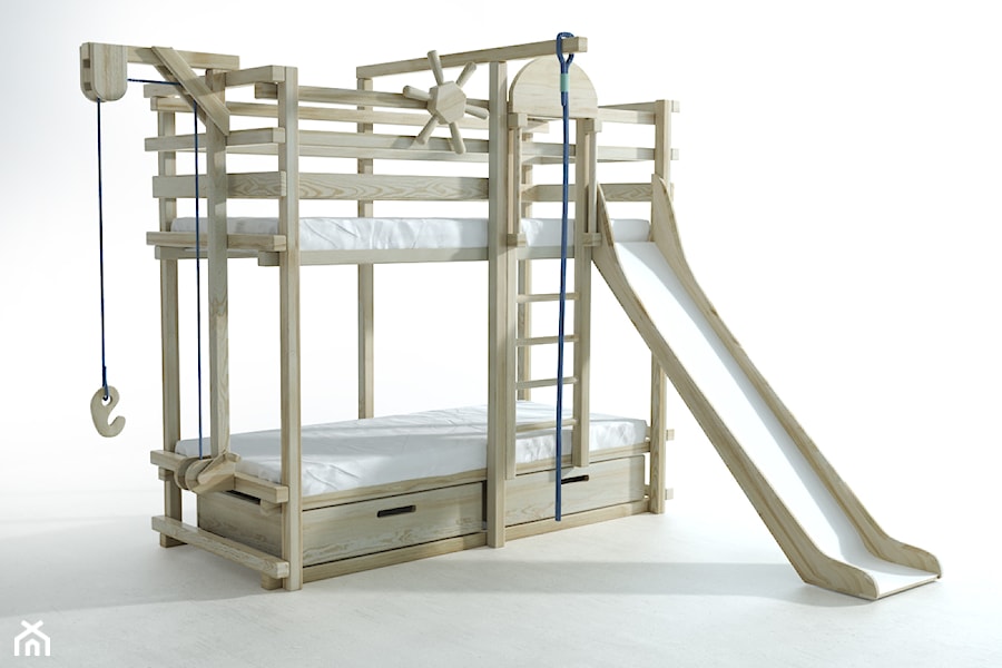 Łóżko piętrowe Pirat - Pokój dziecka, styl nowoczesny - zdjęcie od Foto-Meble
