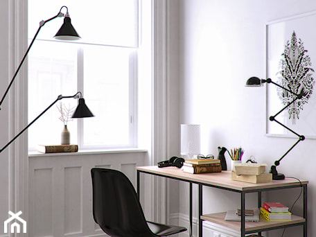 Aranżacje wnętrz - Biuro: HD Furniture - Małe białe biuro, styl minimalistyczny - Foto-Meble. Przeglądaj, dodawaj i zapisuj najlepsze zdjęcia, pomysły i inspiracje designerskie. W bazie mamy już prawie milion fotografii!