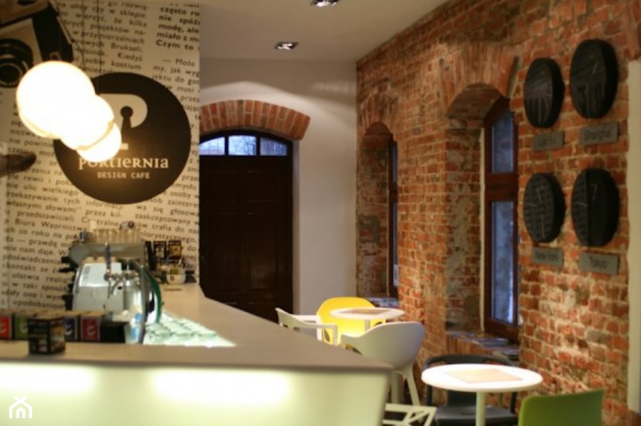kawiarnia Portiernia - Wnętrza publiczne, styl industrialny - zdjęcie od oshi pracownia projektowa