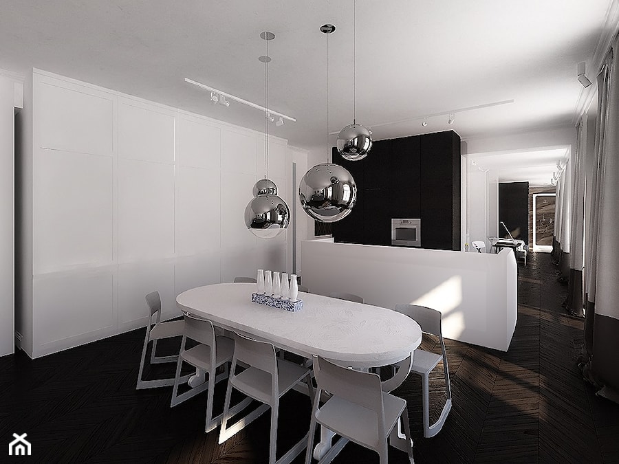 mieszkanie w kamienicy 2 - Kuchnia, styl nowoczesny - zdjęcie od oshi pracownia projektowa