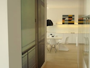 apartament Warszawa - Hol / przedpokój, styl nowoczesny - zdjęcie od oshi pracownia projektowa