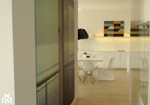 apartament Warszawa - Hol / przedpokój, styl nowoczesny - zdjęcie od oshi pracownia projektowa