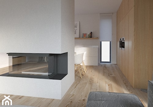 Dom - Średnia kuchnia jednorzędowa, styl nowoczesny - zdjęcie od oshi pracownia projektowa