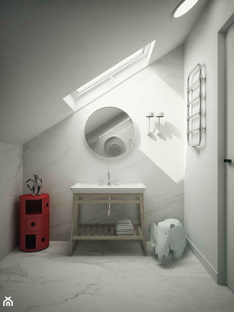 łazienka dziecięca - zdjęcie od oshi pracownia projektowa - Homebook