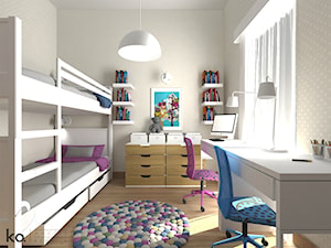 Mieszkanie pokazowe - Pokój dziecka, styl nowoczesny - zdjęcie od Ko. autorska pracownia wnętrz Katarzyna Anna Kowalik