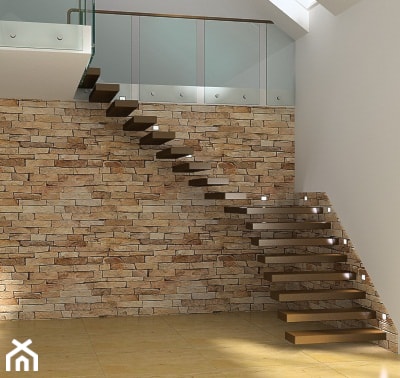 schody wspornikowe - zdjęcie od Karolina Wolska - pracownia architektoniczna