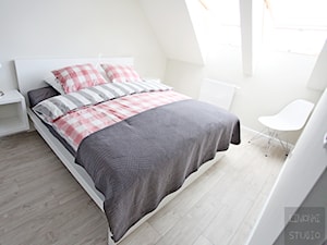 Mieszkanie w stulu minimalistycznym - Sypialnia - zdjęcie od Limonki studio
