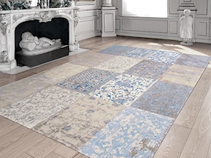 Vintage Patchwork 8237 Light blue - zdjęcie od CARPETS & MORE