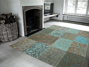 Dywan Vintage Patchwork 8006 sea blue - zdjęcie od CARPETS & MORE