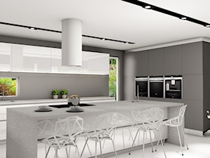 Projekt Kuchni 41m2 - Szwecja Linkoping - Kuchnia, styl nowoczesny - zdjęcie od GoHome