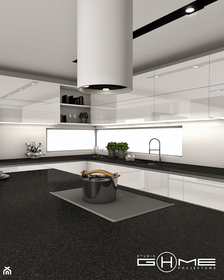 Projekt Kuchni 41m2 - Szwecja Linkoping - Kuchnia, styl nowoczesny - zdjęcie od GoHome