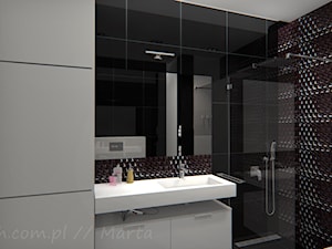 Łazienka 8 - Średnia na poddaszu bez okna łazienka, styl nowoczesny - zdjęcie od Salon Łazienek JACEK