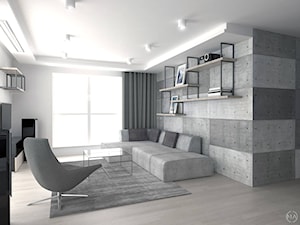 Projekt koncepcyjny mieszkania - Gdańsk Morena