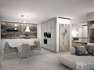 Apartament w Żorach II - Kuchnia, styl nowoczesny - zdjęcie od K2studio