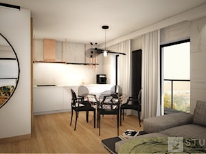 Apartament w Żorach I - Kuchnia, styl nowoczesny - zdjęcie od K2studio