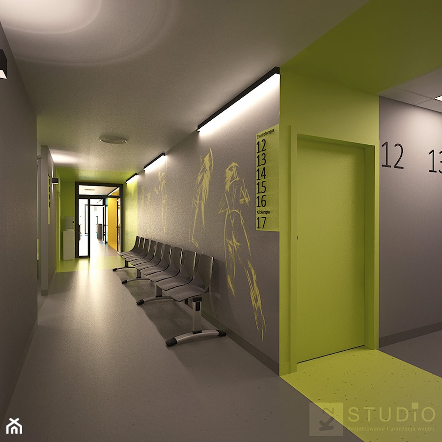 Strefa rehabilitacji - poczekalnia - zdjęcie od K2studio