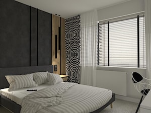 sypialnia w blokach - zdjęcie od studio projekt Jarosław Kmiecik