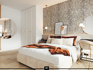 Projekt mieszkania - Sypialnia, styl nowoczesny - zdjęcie od DCODE Architektura Wnętrz