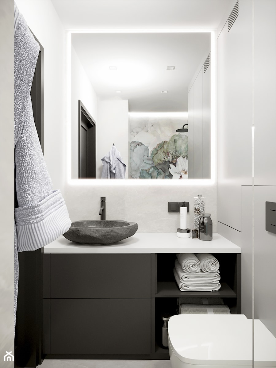Mała łazienka - zdjęcie od OHHOME - projekty, remonty, meble