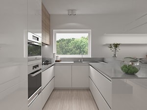 Dom w Libertowie 180 m2 - Kuchnia, styl nowoczesny - zdjęcie od OHHOME - projekty, remonty, meble