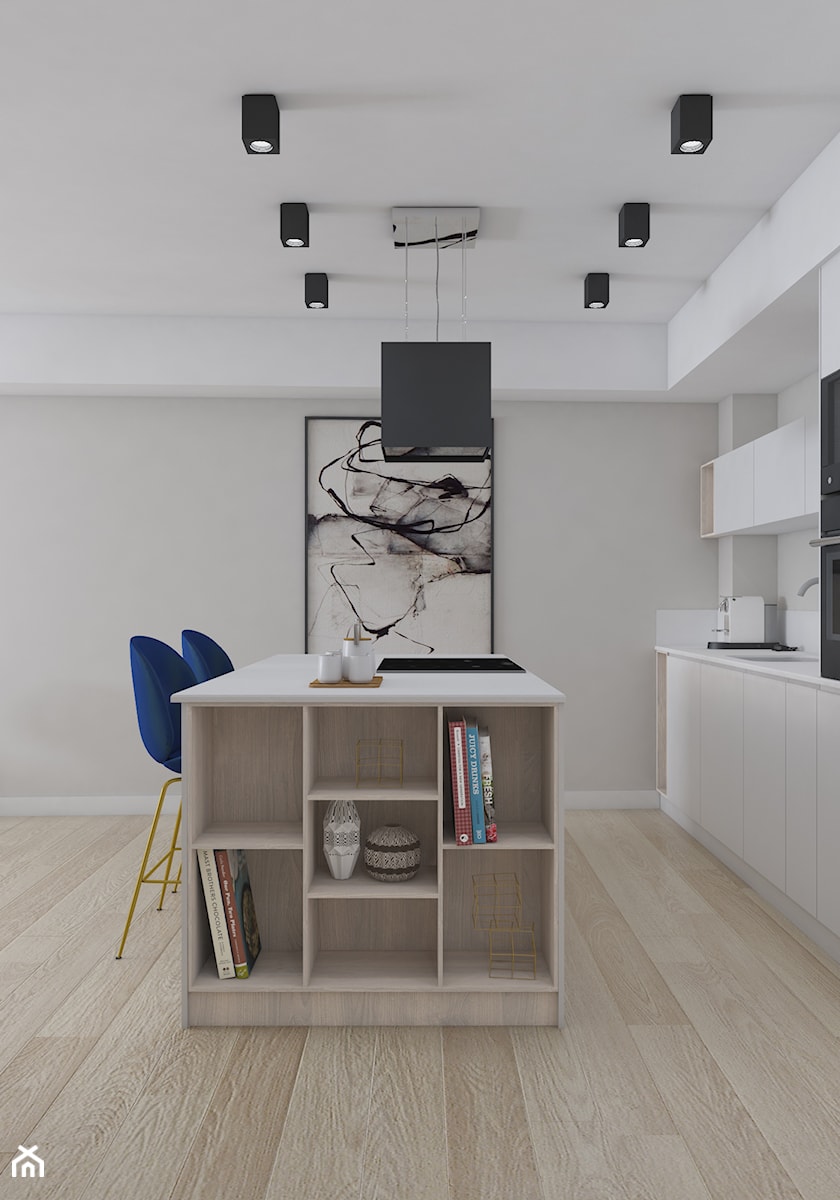 Augustiańska 55 m2 - Jadalnia, styl nowoczesny - zdjęcie od OHHOME - projekty, remonty, meble