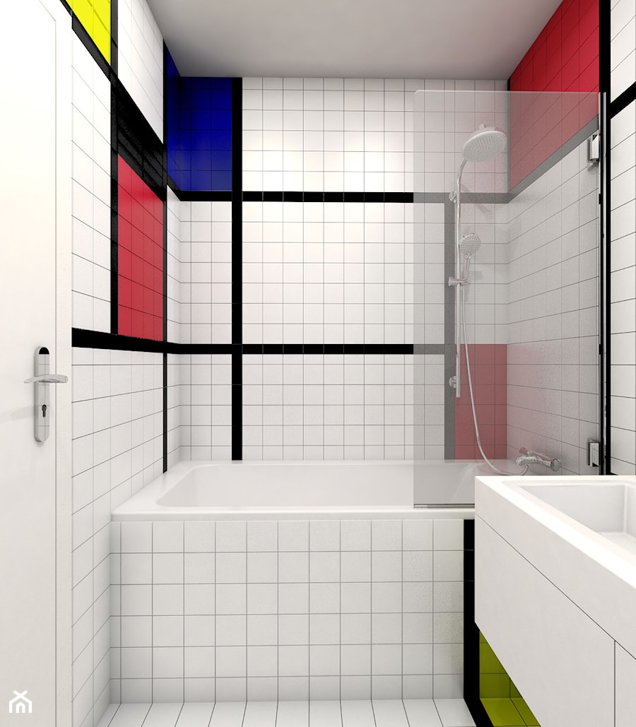 Piet Mondrian - zdjęcie od OHHOME - projekty, remonty, meble