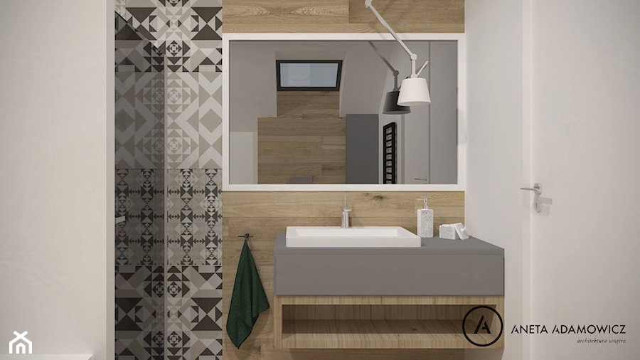 dom mieszkalny - koncepcja 2 - zdjęcie od Aneta Adamowicz architektura wnętrz