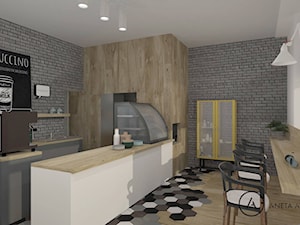 kawiarnia - koncepcja 2 - zdjęcie od Aneta Adamowicz architektura wnętrz