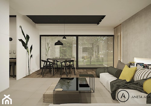 dom jednorodzinny - koncepcja 1 - zdjęcie od Aneta Adamowicz architektura wnętrz
