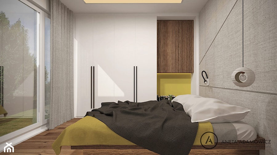 dom jednorodzinny - koncepcja 3 - zdjęcie od Aneta Adamowicz architektura wnętrz