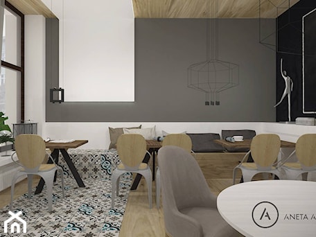 Aranżacje wnętrz - Wnętrza publiczne: kawiarnia - koncepcja 3 - Aneta Adamowicz architektura wnętrz. Przeglądaj, dodawaj i zapisuj najlepsze zdjęcia, pomysły i inspiracje designerskie. W bazie mamy już prawie milion fotografii!