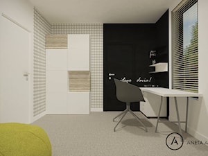 dom jednorodzinny - koncepcja 2 - zdjęcie od Aneta Adamowicz architektura wnętrz