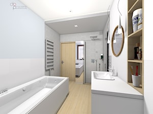 aranżacja łazienki - zdjęcie od dopracownia architektoniczna