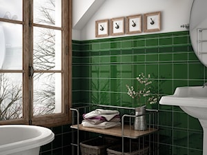 Equipe - Średnia łazienka z oknem, styl vintage - zdjęcie od Ispira