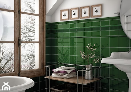 Equipe - Średnia łazienka z oknem, styl vintage - zdjęcie od Ispira
