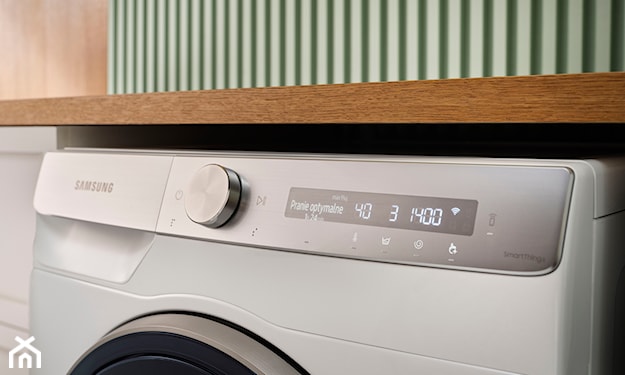Nowoczesne pralki Samsung z inteligentnym panelem AI Control uczą się Twoich preferencji i automatycznie proponują parametry przy ustawianiu kolejnego prania.