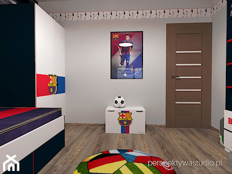 Aranżacje wnętrz - Pokój dziecka: I Love Barca - Perspektywa Studio. Przeglądaj, dodawaj i zapisuj najlepsze zdjęcia, pomysły i inspiracje designerskie. W bazie mamy już prawie milion fotografii!