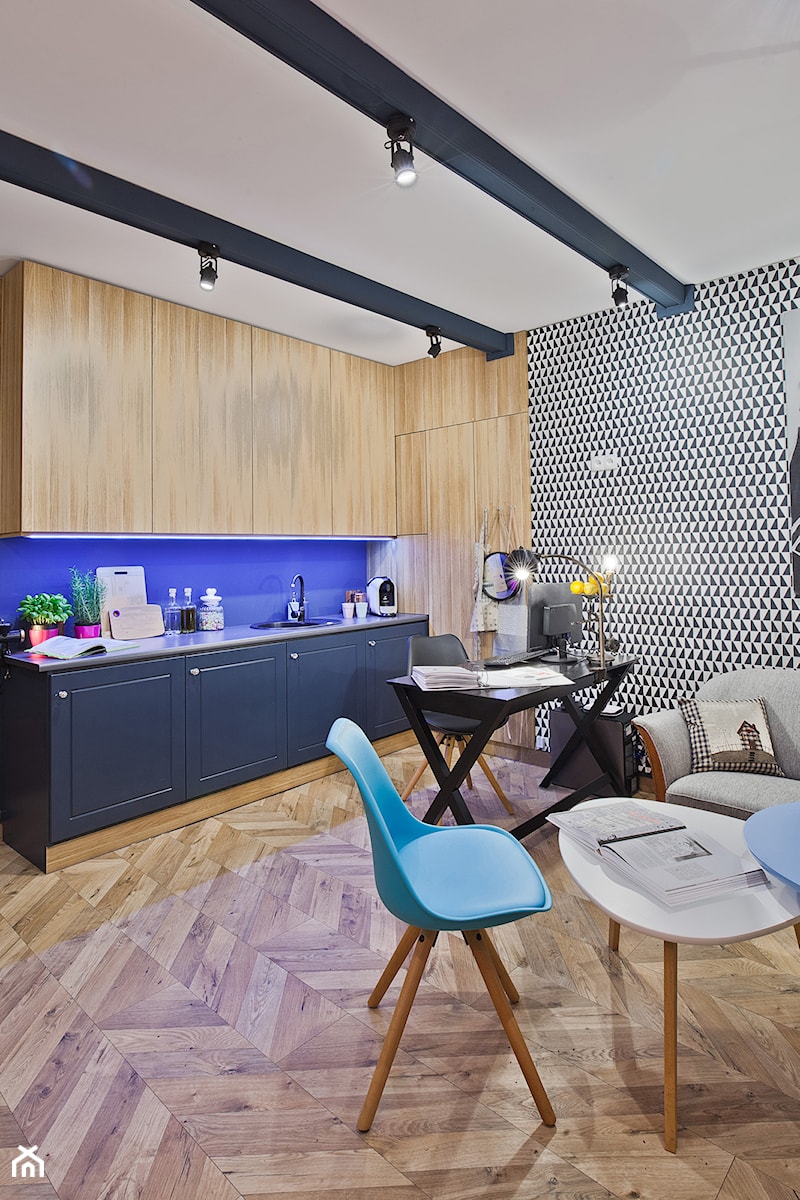 biuro - Kuchnia, styl nowoczesny - zdjęcie od QUADRATO arch. Magdalena Gazda-Żemła