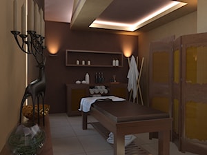 Gabinet masażu w Pszczynie - Wnętrza publiczne, styl tradycyjny - zdjęcie od QUADRATO arch. Magdalena Gazda-Żemła
