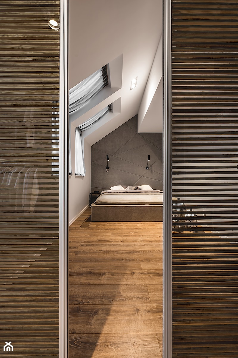 Apartament w Sopocie - Sypialnia, styl nowoczesny - zdjęcie od Pracownia Projektowa Decoretti - Agata Jachimowicz